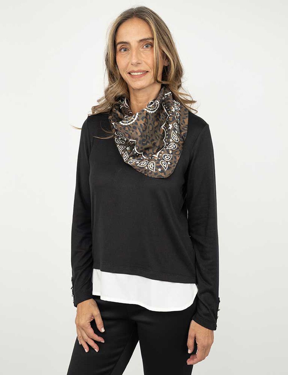 Pa&ntilde;uelo de Tela Mujer Bside