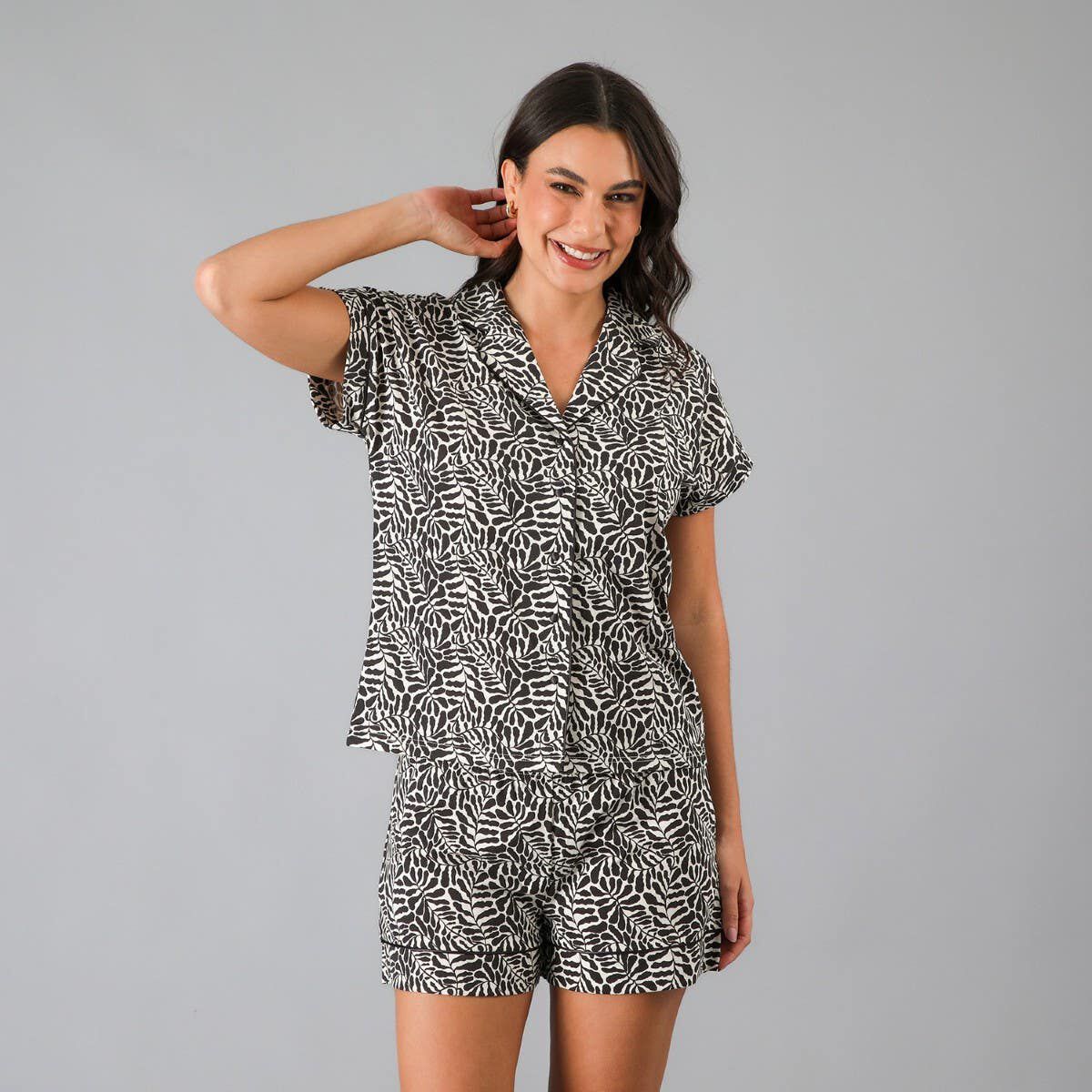 Pijama Mujer Flores