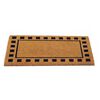 Limpiapiés Idetex Coco Squares 60 x 120 cm Café