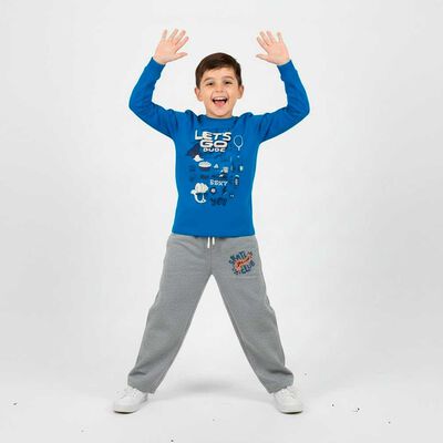 Pantal&oacute;n Buzo de Algod&oacute;n Ni&ntilde;o Chess