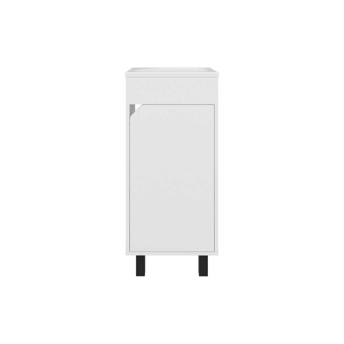 VANITORIO BETHEL 1 PUERTA 86,4X40X32,5 CM BLANCO