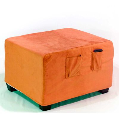 Pouf Cabsur Sorrento Felpa Terracota