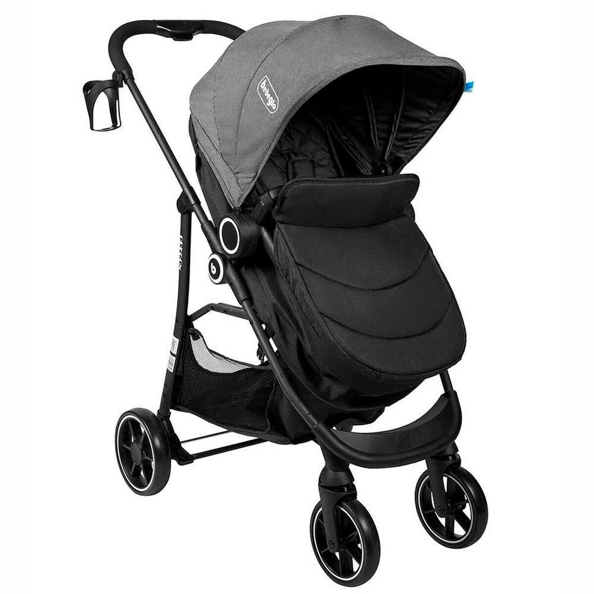 Coche Travel System Isofix Oregon Gris Bebeglo