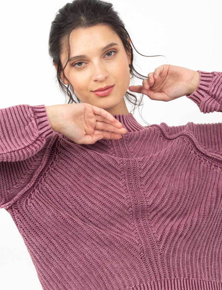 Sweater De Algodón Mujer Alma