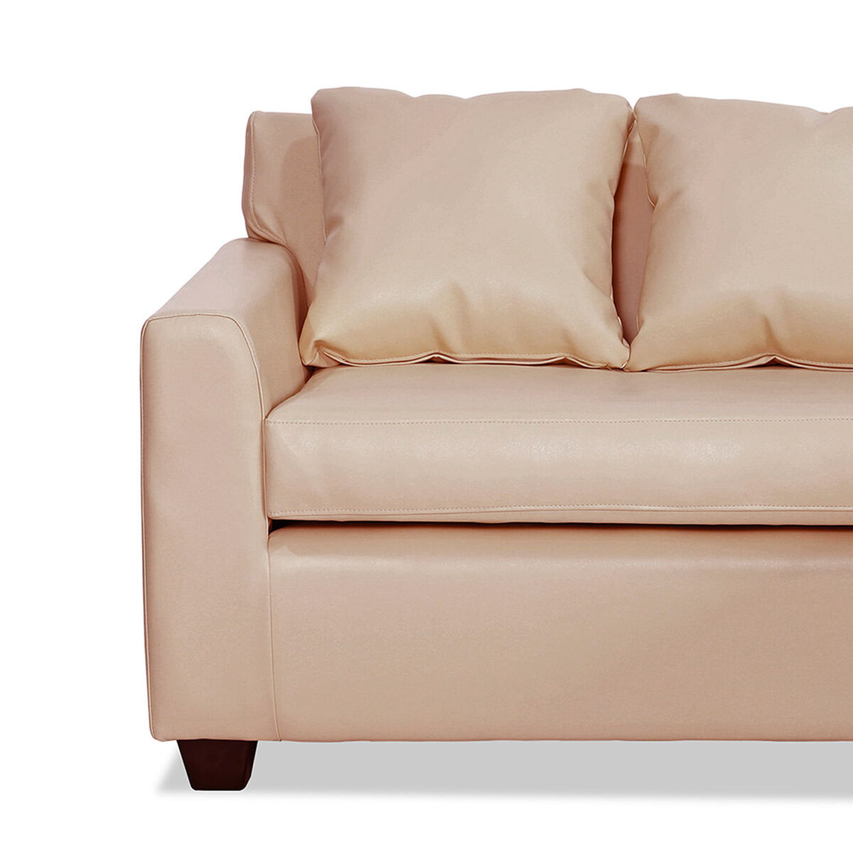 Seccional Latam Home Lucca 3 Cuerpos PU Beige