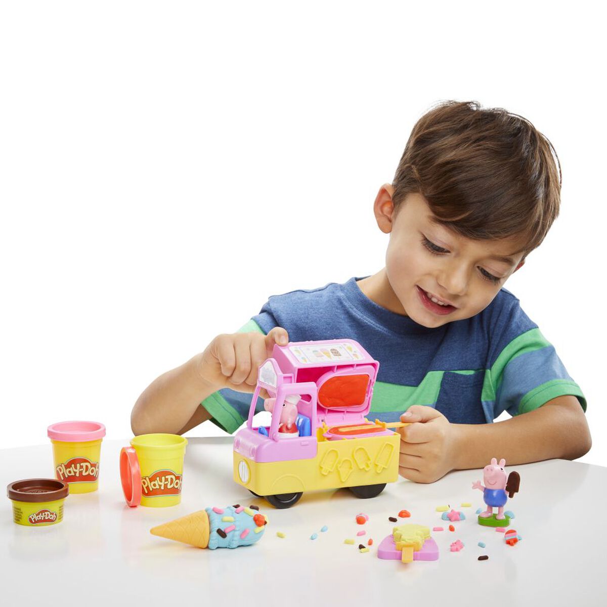 Masas y Plastilinas Camión de Helados de Peppa Pig Play-Doh