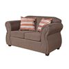 Sof&aacute; Kea Molise Niza 2 Cuerpos Chocolate