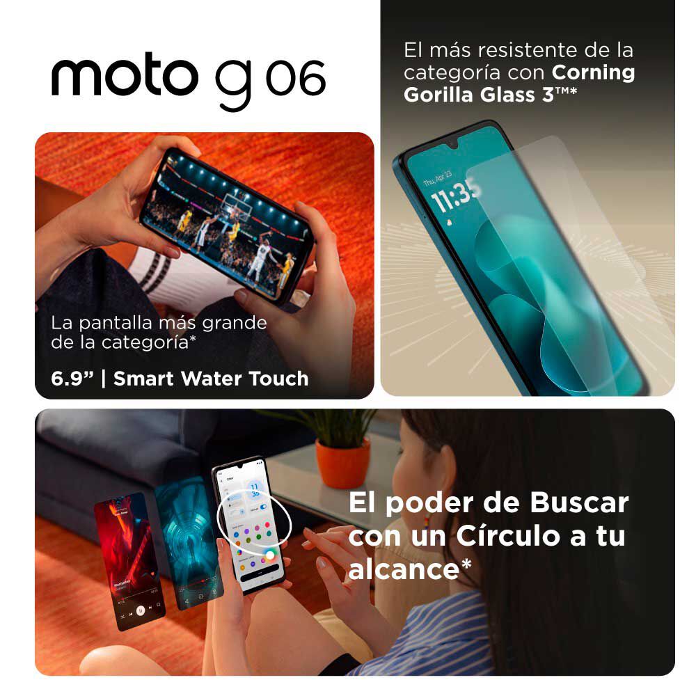 Motorola Moto G06 128GB Verde, foto 4