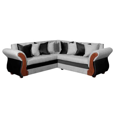 Sofá Seccional Diseño A&M Home Lucia Derecho 5 Cuerpos Gris