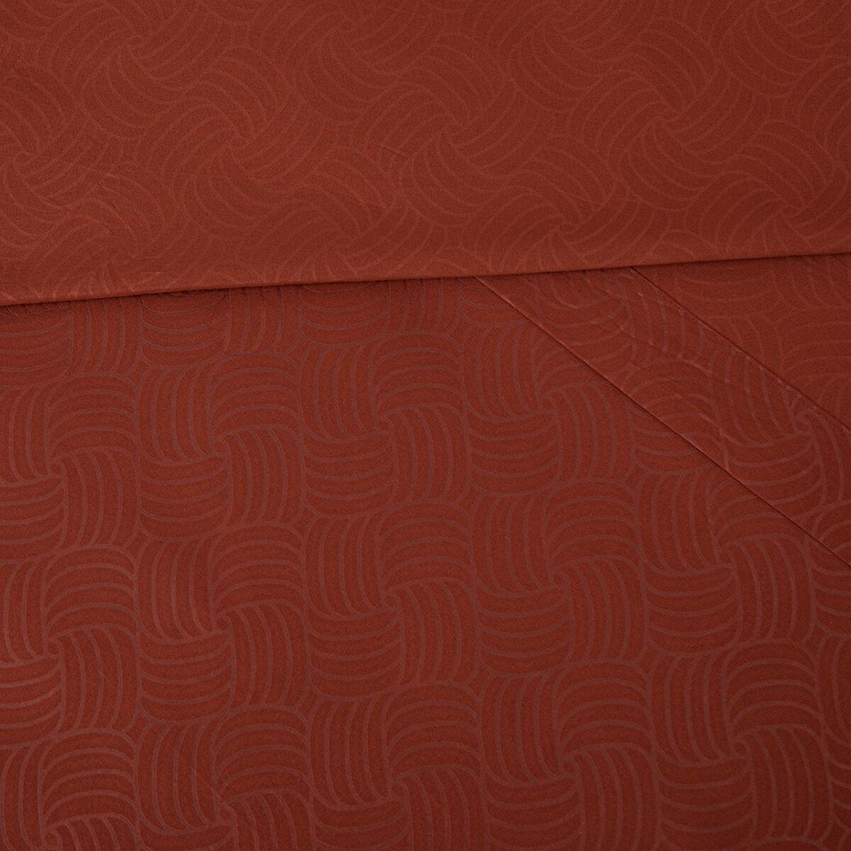 Juego de Sábanas Doral 2 Plazas Embossed Terracota