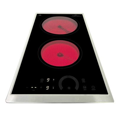 Imagen 2 del producto Encimera Vitrocerámica Ursus Trotter UT-VCT 2P INOX 2 Quemadores