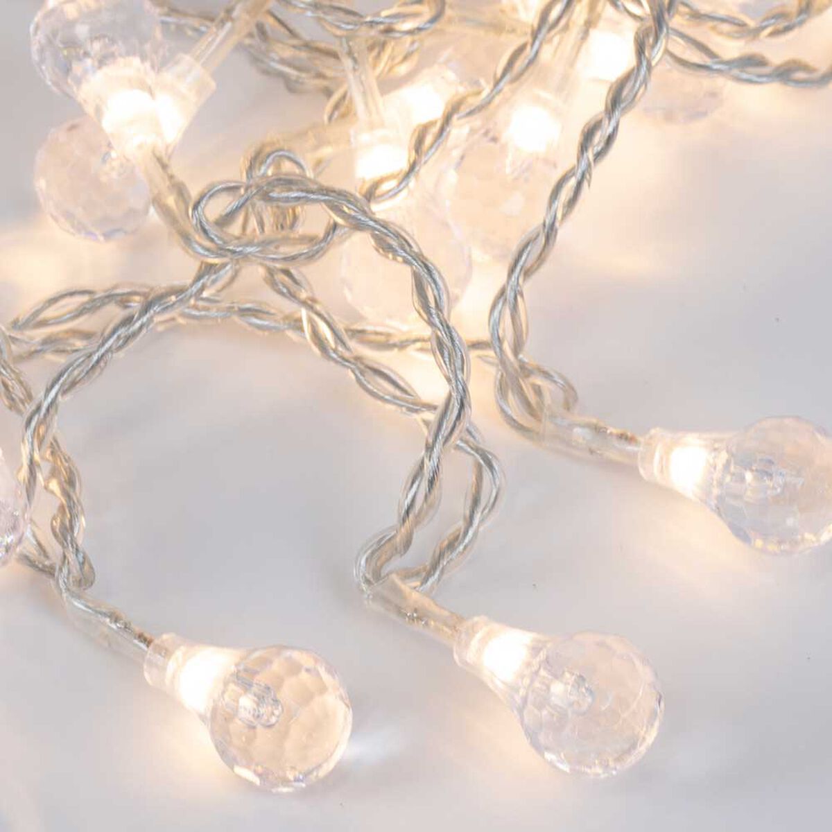 Set 20 Luces para Árbol de Navidad Led Forma Lágrimas Casanova