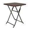 Mesa Plegable Cuadrada Northwest NW-RT60 Café 60 cm