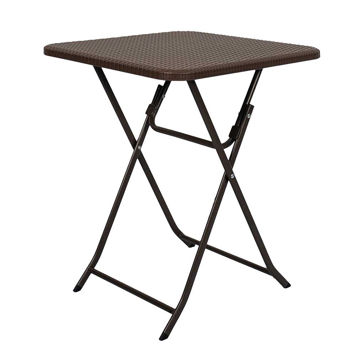 Mesa Plegable Cuadrada Northwest NW-RT60 Café 60 cm