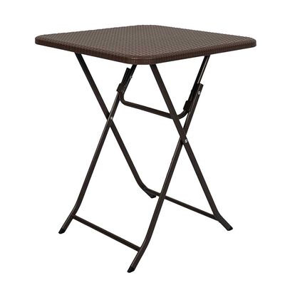 Mesa Plegable Cuadrada Northwest NW-RT60 Café 60 cm