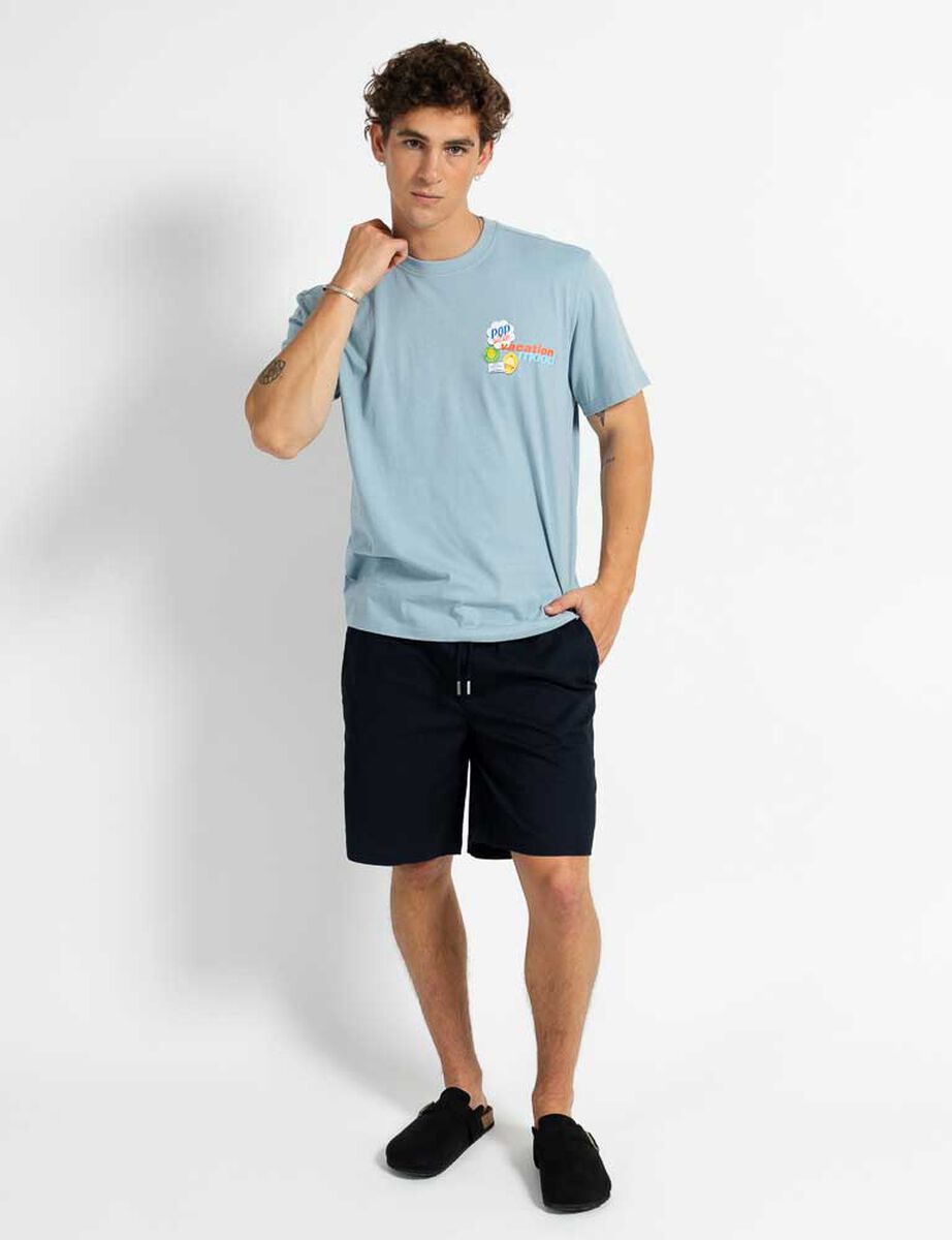 Polera Manga Corta Hombre Icono