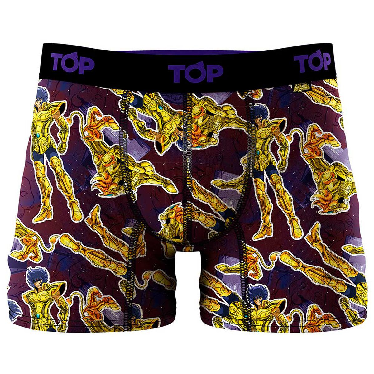 Pack 3 Bóxer Medio Caballeros Del Zodíaco Hombre Top