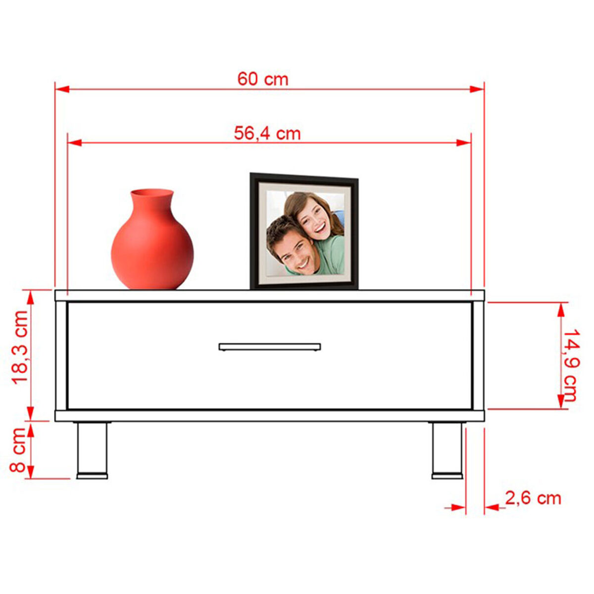 Mueble Bar + Mesa de Centro TuHome Beijing
