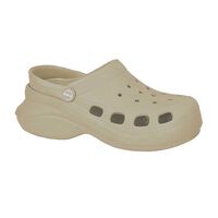 Sandalia Moda Mujer Icono Beige, Negro