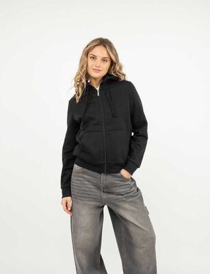 Imagen 1 del producto Polerón Mujer Icono Negro