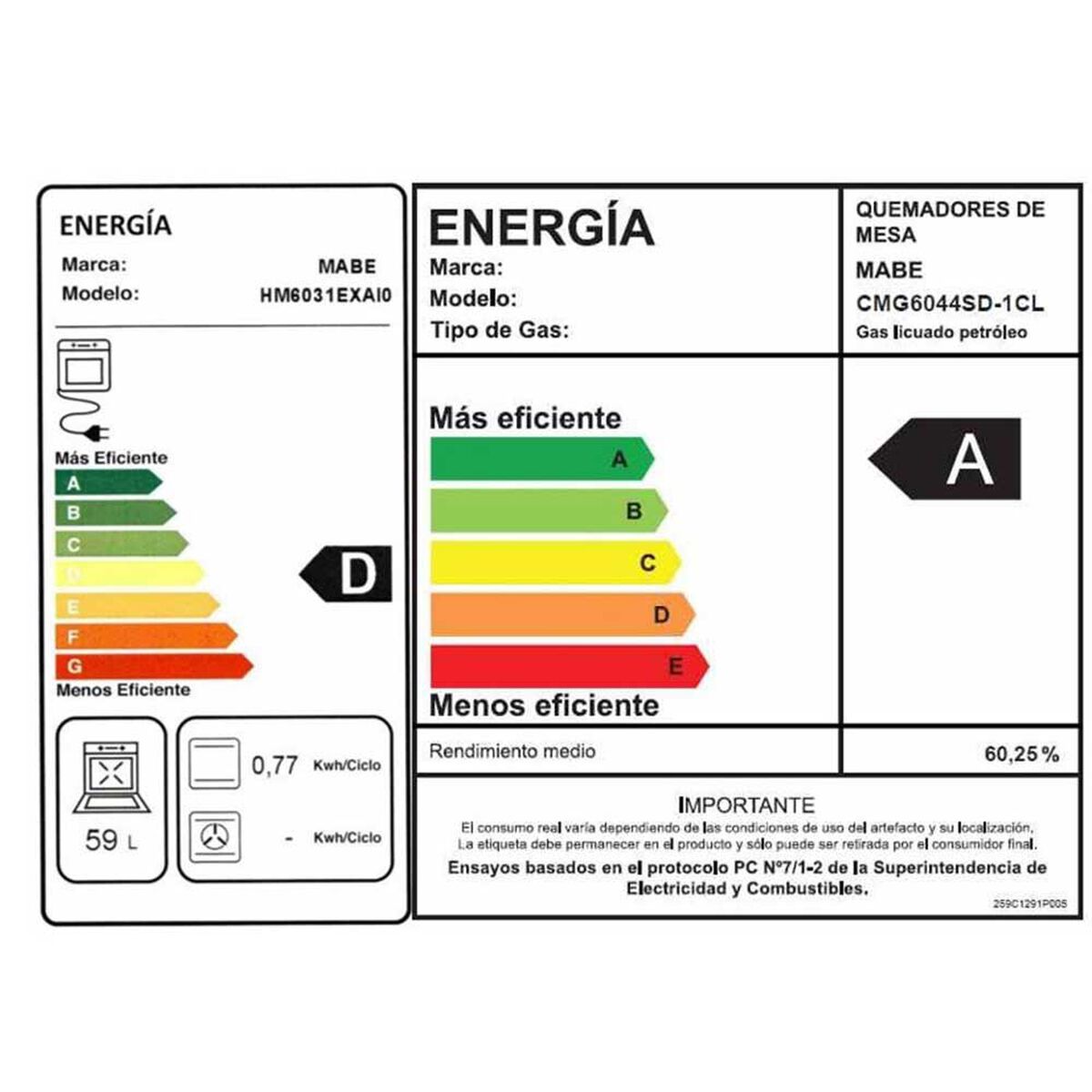 Kit Empotrable Campana Mabe CM6045XV0 + Encimera CMG6044SD-1CL + Horno HM6031EXAI0