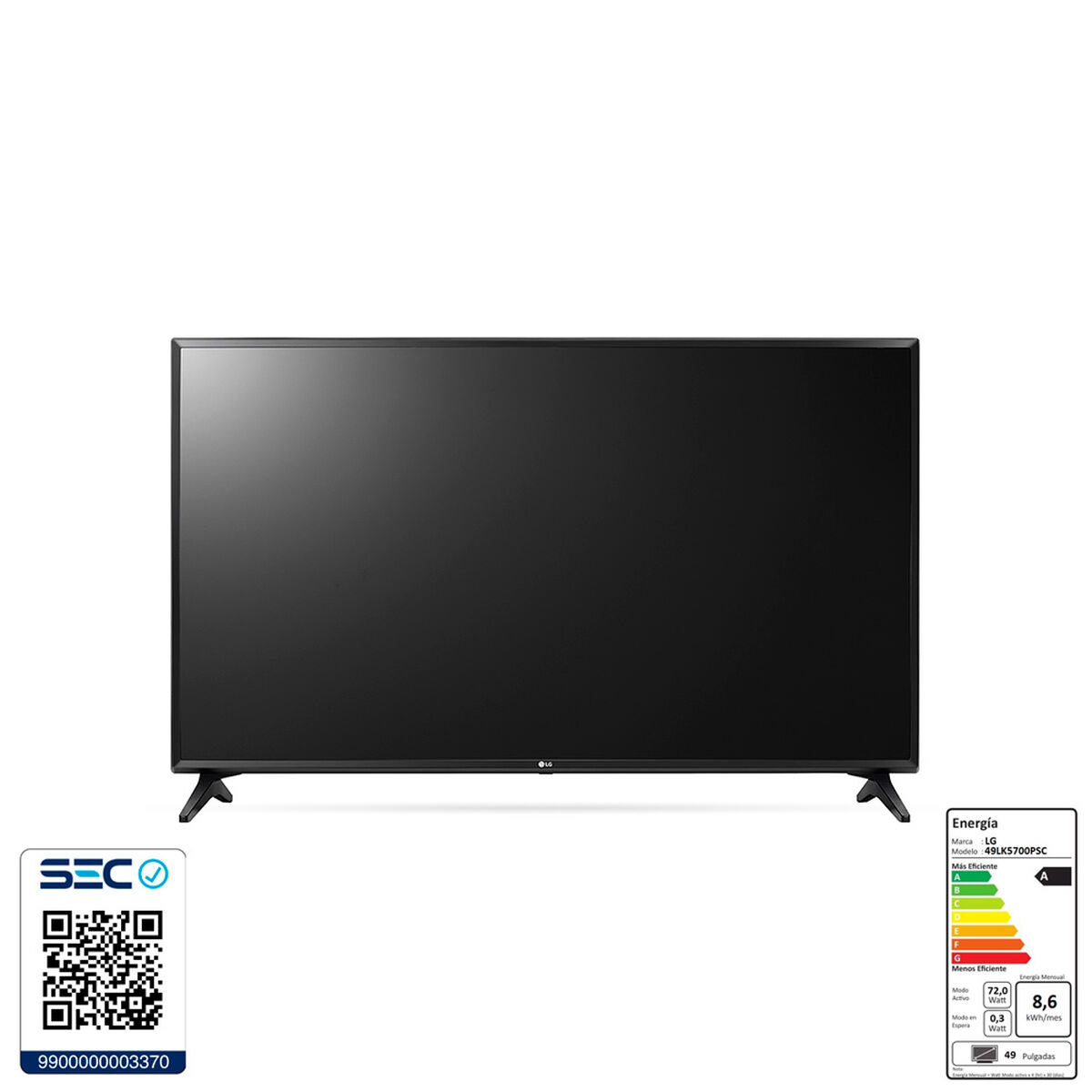 LED 49" LG 49LK5700 Smart TV Full HD