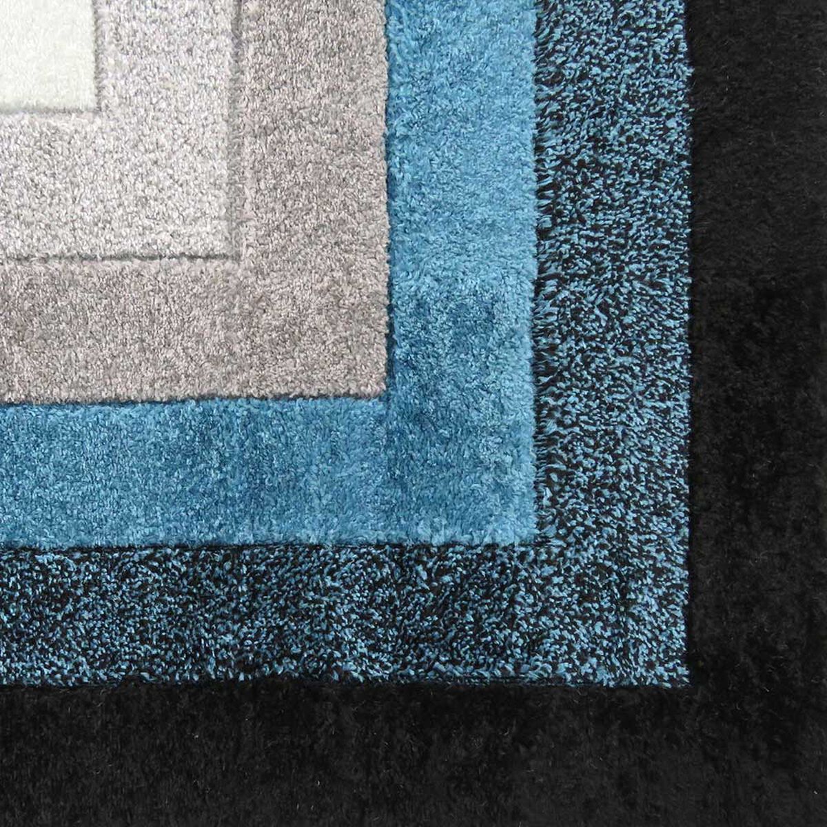 Alfombra Idetex Carved Azul 133 x 180 cm