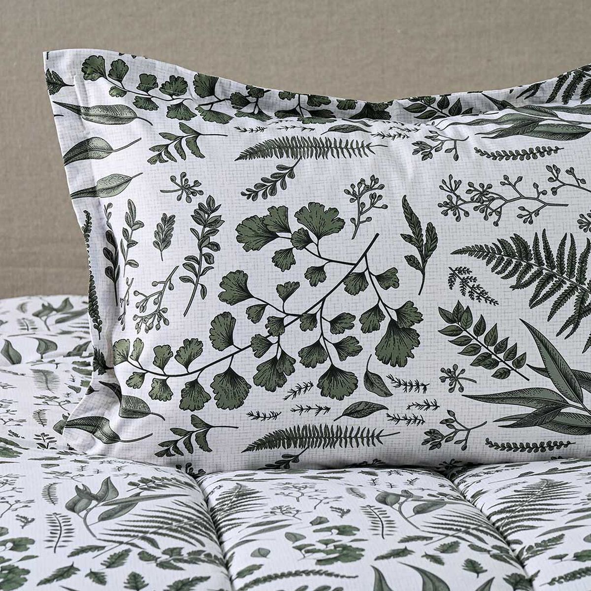 Cubrecama Cannon 1.5 Plazas Greenery