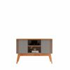 Rack TV Exit Vitta 65" Gris y Canela