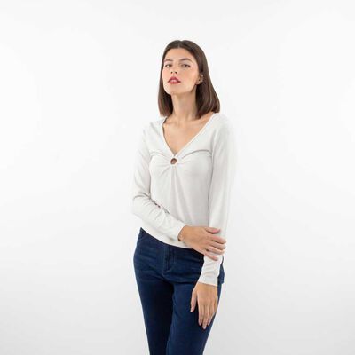 Polera Manga larga Mujer Fiorucci
