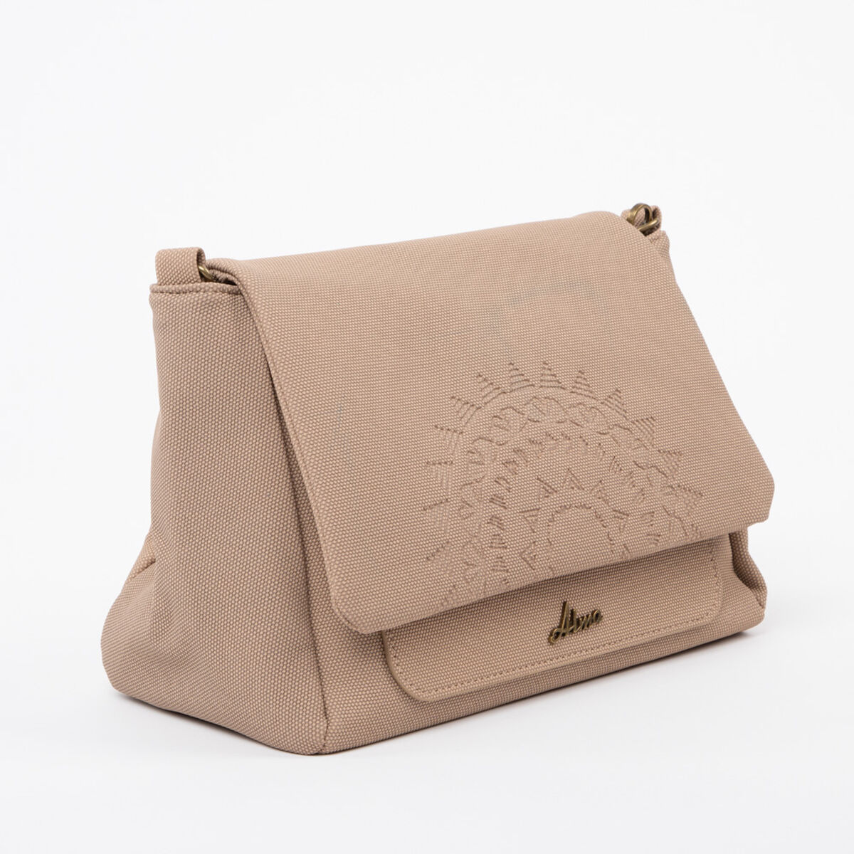 Bolso Ecocuero Beige Alma