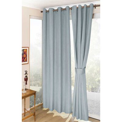 Imagen 1 del producto Juego de Cortina Doral Melbourne 140x220 cm Gris
