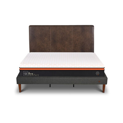 CIC Cama Europea Curve CIC King Bee Comfort + Respaldo