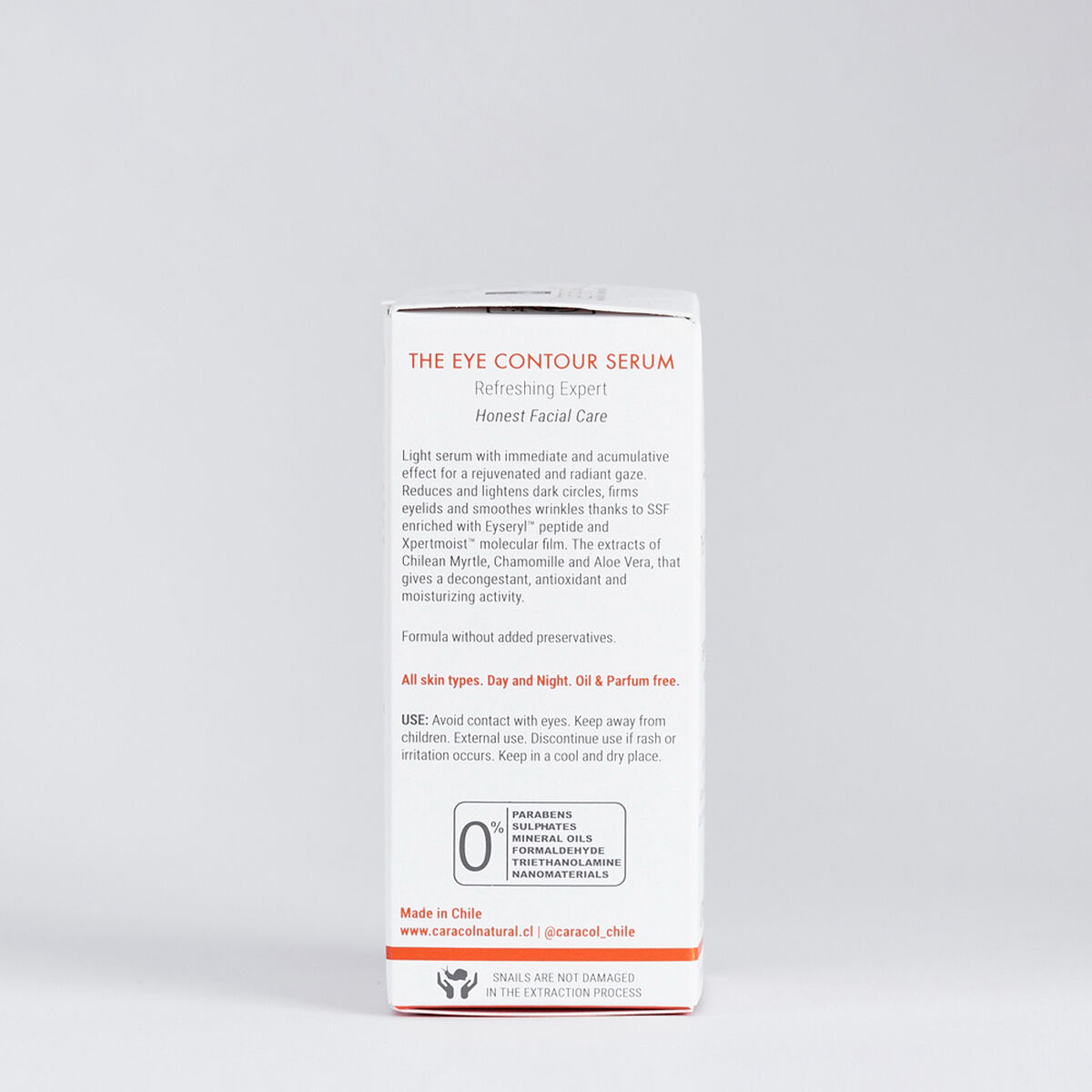 Serum Rellenador Regenerador Facial Caracol Natural 30 ml