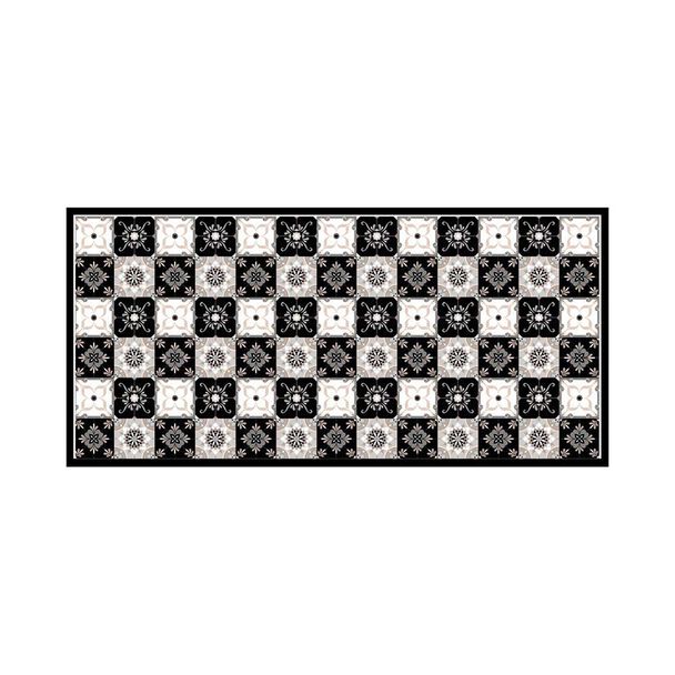 Alfombra Davanti Baldosa Clásica Gris 70 x140 Baldosa Clásica Gris
