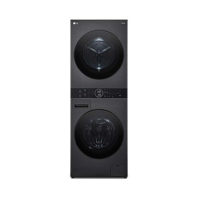 LG Lavadora secadora WK14BS6.APBPECL 14/10 Kg Frontal Negro Matte