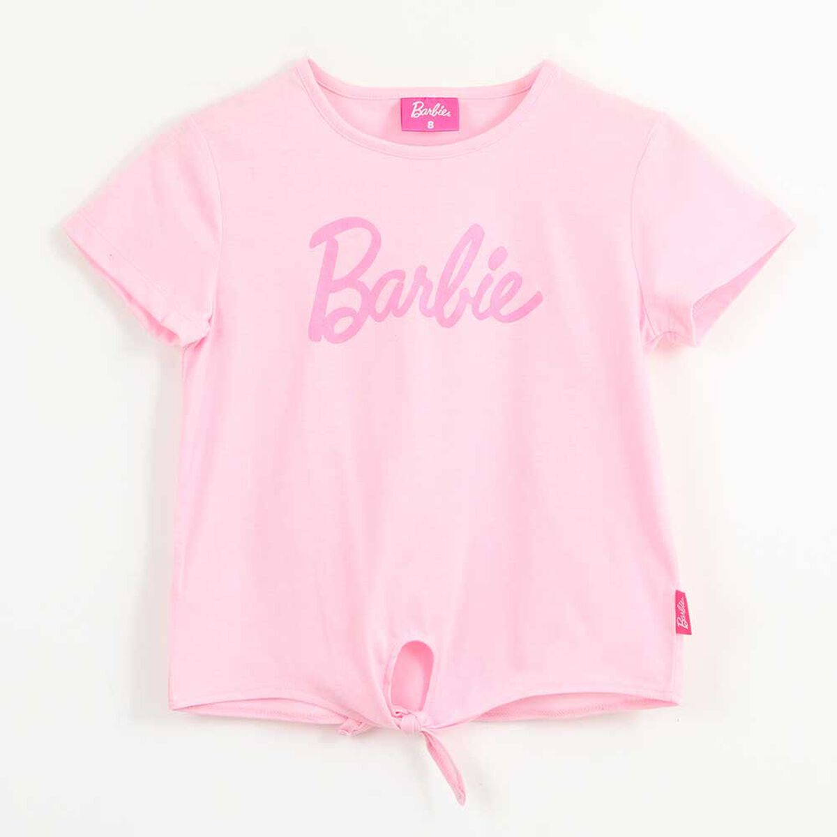 Polera Manga Corta Niña Barbie