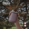 Mate Acero Inoxidable con Bombilla Lhotse Rosado