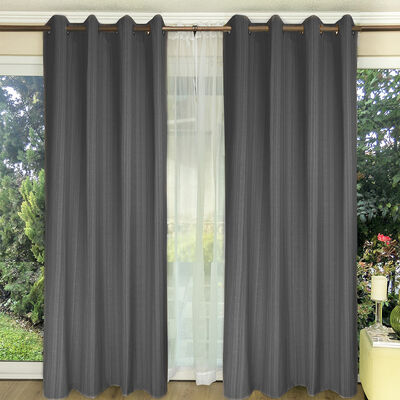 Combo Cortinas Doral Emilia 220 x 140 cm Gris
