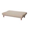 Futón Latam Home Turin Lino 3 Cuerpos Beige