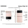 Celular Samsung Galaxy Z Flip4 5G 256GB Pink Gold Liberado