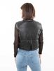Parka Puffa Ecocuero Sin Mangas Mujer Fiorucci