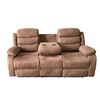 Casanova Sofá Reclinable York 3 cuerpos Café 206 x 100 cm