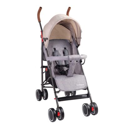 Imagen 1 del producto Coche Paragua Bebe Clap Compacto Plegable Melange Beige Bebesit