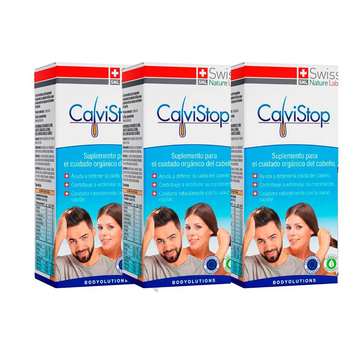 Calvistop Suplemento Anticaida Tres Meses Swiss Nature Labs