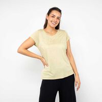 Polera Manga Corta Mujer Alma Verde