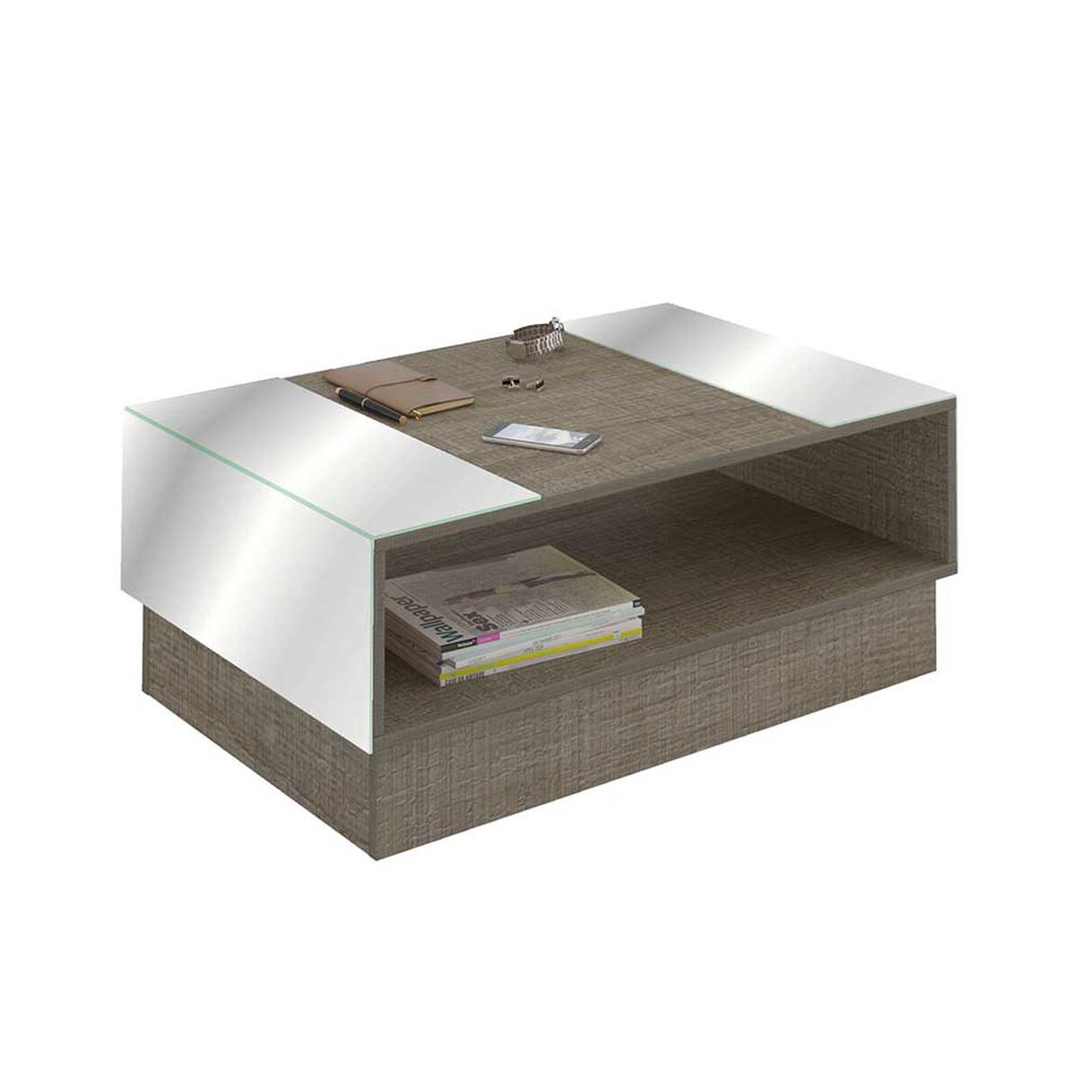 Mesa de Centro Mobilo Detroit Canela
