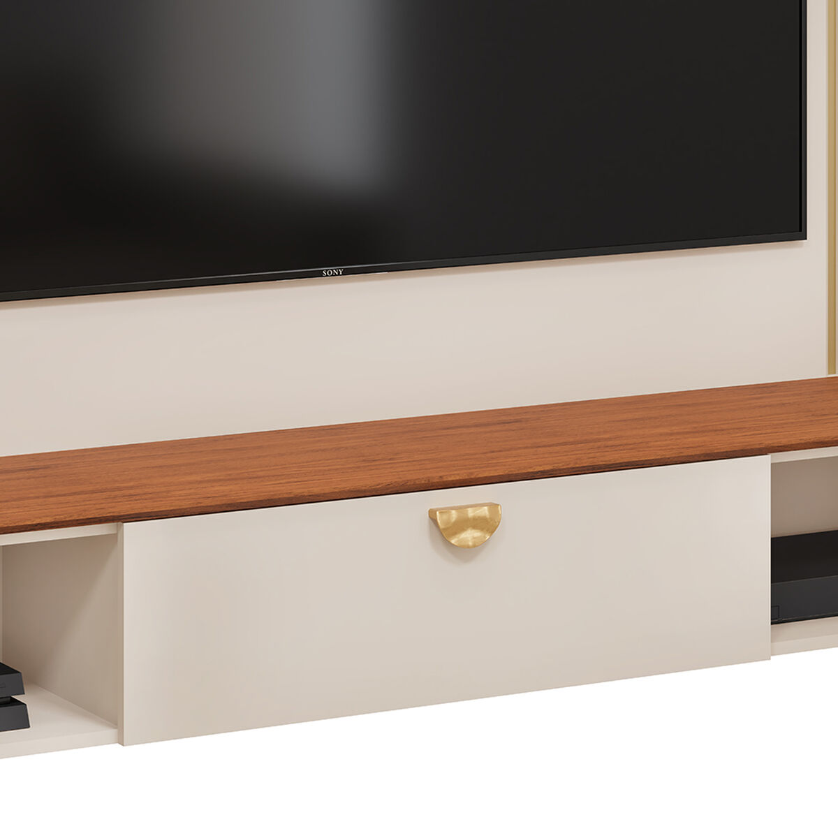 Panel TV Vekkahome Iza 70" Pulgadas Blanco