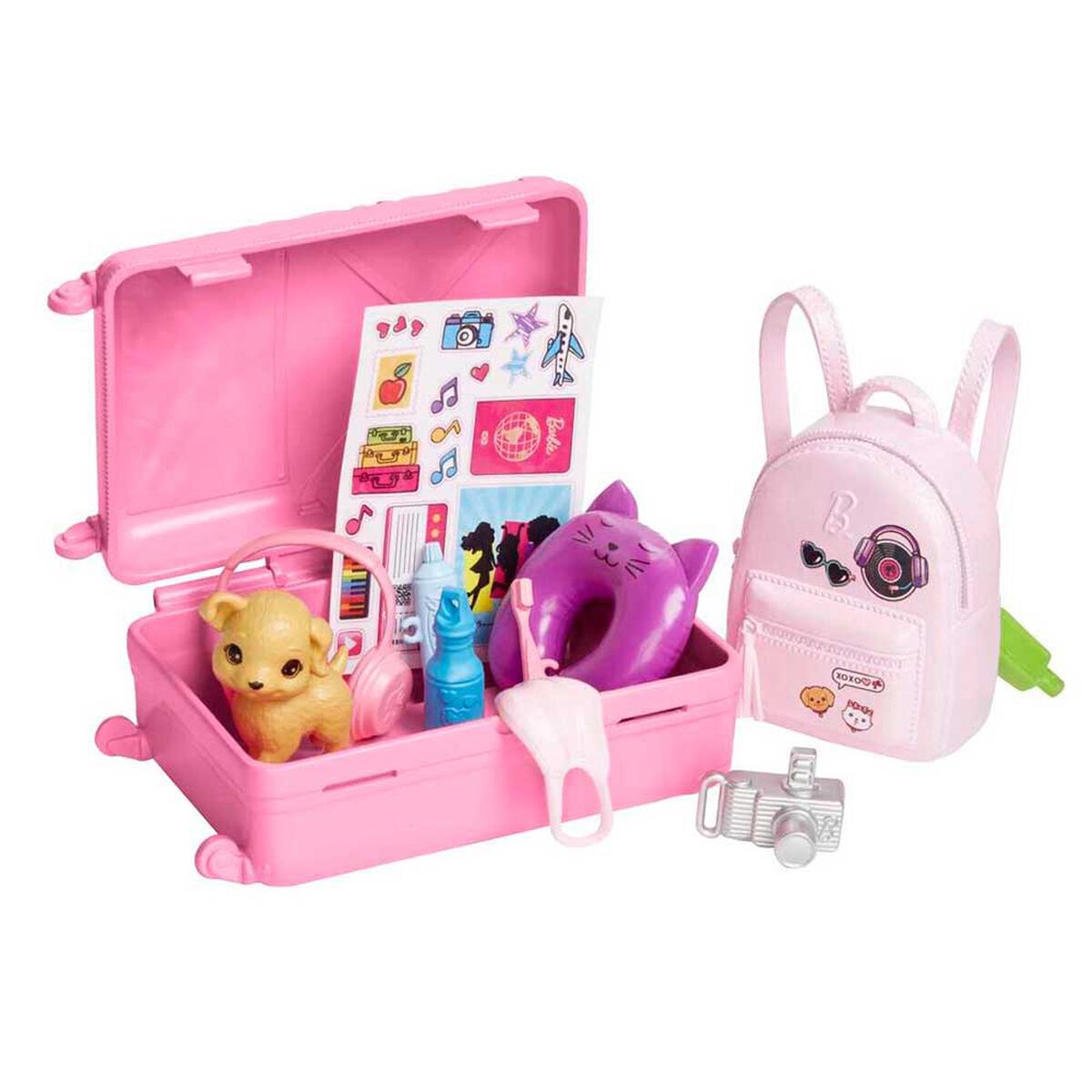 Barbie Muñeca Viajera con Accesorios