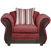 Juego de Living Innovamuebles Palermo Sofá 3 Cuerpos + Dos Sillones 1 Cuerpo Wine